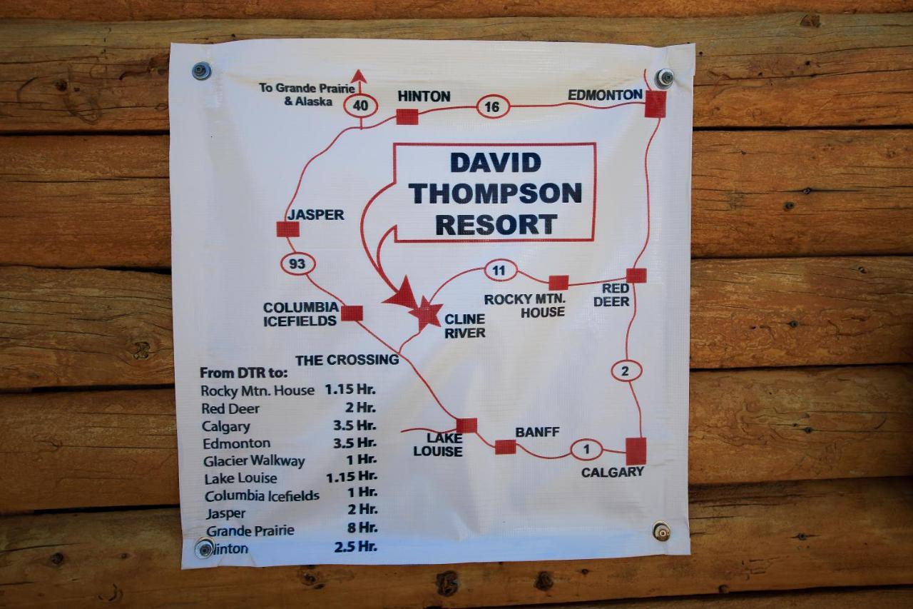 David Thompson Resort Cline River Bagian luar foto
